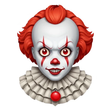 Pennywise faisant les lumières mortes sticker