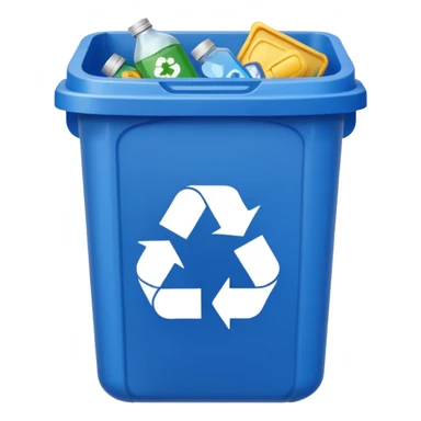 recyclage poubelle  sticker