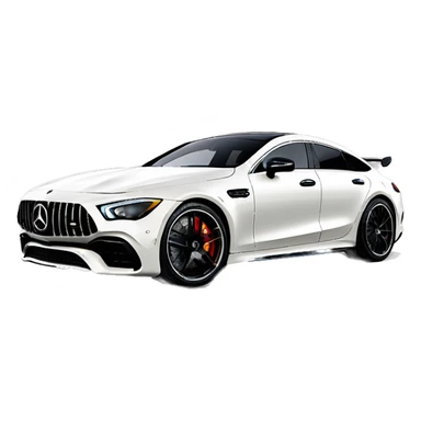 mercedes amg gt 63 s white sticker