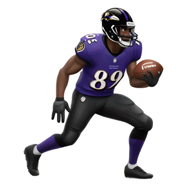 Baltimore ravens fumble sticker