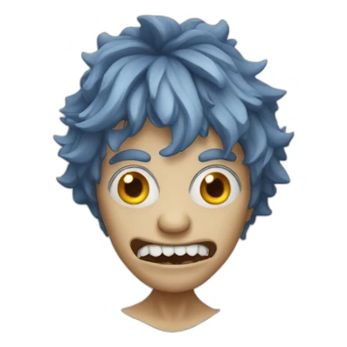 The french monster sticker