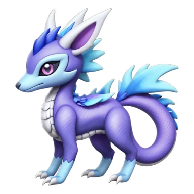 Badass edgy cool realistic Meloetta-Sergal-Cresselia-Palkia-Stitch-Fakémon-creature-hybrid sticker