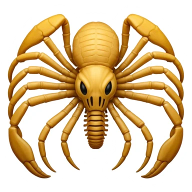 man with Facehugger sticker