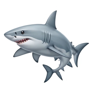 Un. Tiburón con piernas de humano. sticker