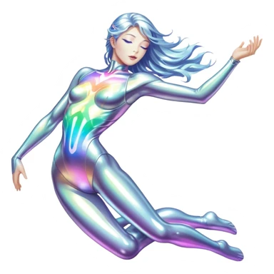 sorayama astral body glowing aura sticker