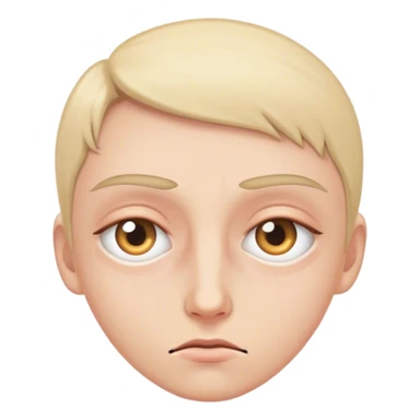 Dropped eyelid  sticker