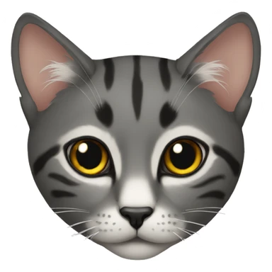 Cat therian black sticker
