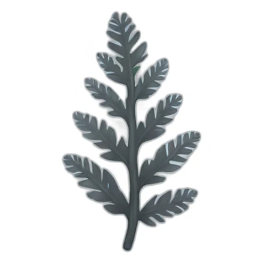 Silver fern sticker