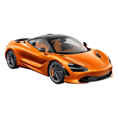 McLaren 720S - McLaren (Model Year: 2021) (Iconic colour: Orange) sticker