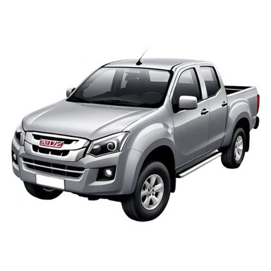 Isuzu D-MAX - Isuzu (Model Year: 2024) (Iconic colour: Grey) sticker