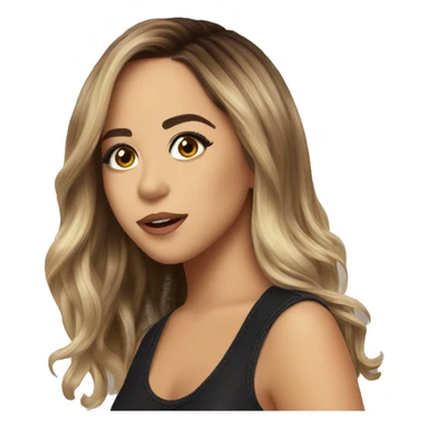 danna paola singer sticker