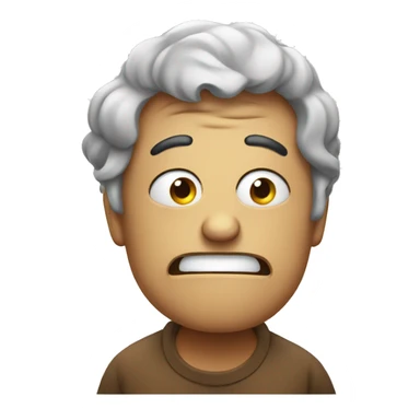 frustrated with chronic constipation  sticker