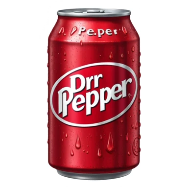 Dr pepper can icon sticker