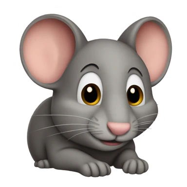 Schlafende Maus sticker