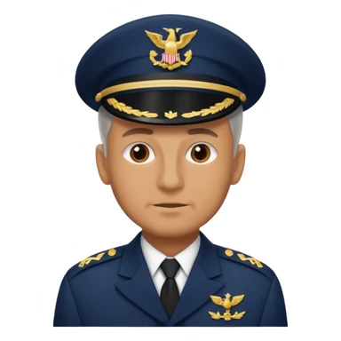 male navy soldier, old face. sticker
