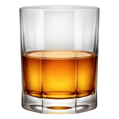 glass of whiskey, no splashes sticker