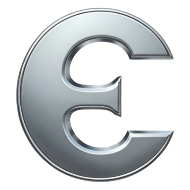 $ dollar metal symbol sticker