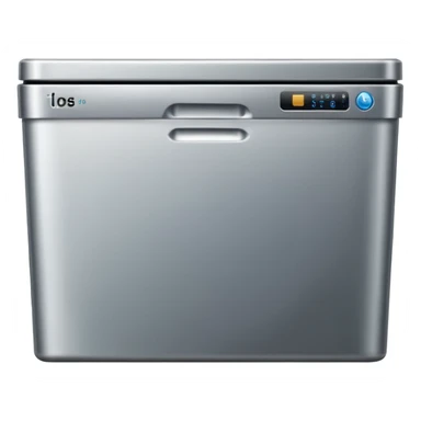 dishwasher emoji in style of apple sticker