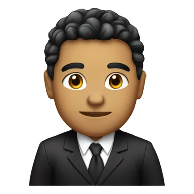 Māori in a suit sticker