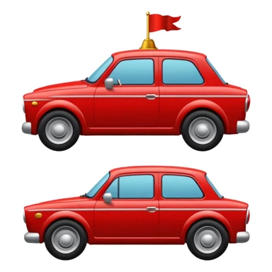 roman cars sticker