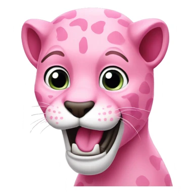 Pink panther yay  sticker