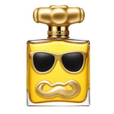 Moschino perfume sticker