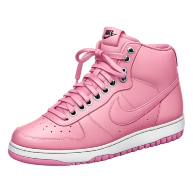 Pair of Pink Nike sneakers sticker