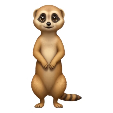 Create a meerkat emoji sticker