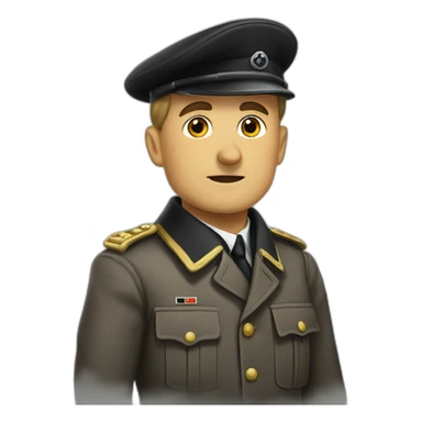 Adolf allemand sticker