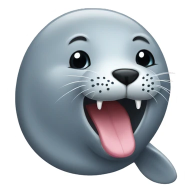 seal big thumbs up sticker