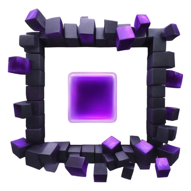nether portal sticker