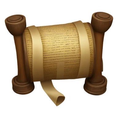 Rouleaux de torah sticker