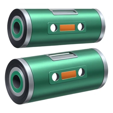 Film Cassette roll green sticker