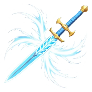 storm wind elemental sword object icon, fantasy sword with strong gust vortex, spinning air trails, energy glow, dynamic wind effect, 3D cartoon, mobile game icon style, centered, clean background, no text, no watermark
 sticker