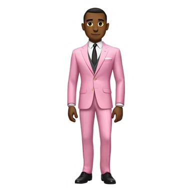 james bond in pink suit sticker