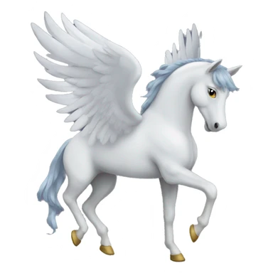 Pegasus  human sticker