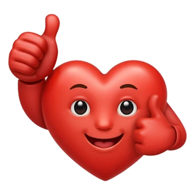 ❤️+ 👍  sticker