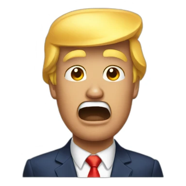 Crting Donald Trump sticker