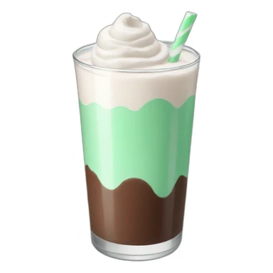 chocolate mint milk sticker