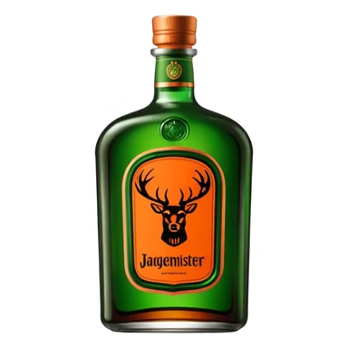 One bottle jägermeister sticker