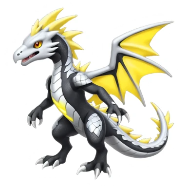 Salandit-Zekrom-Silvally-fusion (full body) sticker
