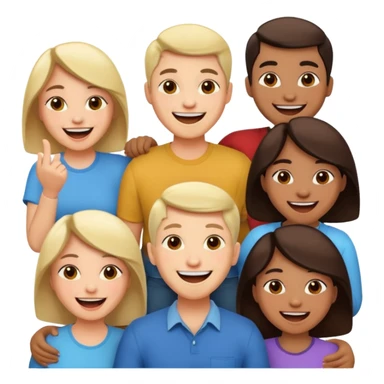 people talking sticker