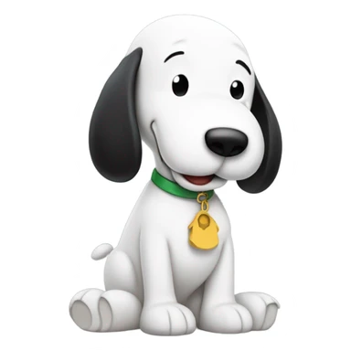 Snoopy with woodstock sticker