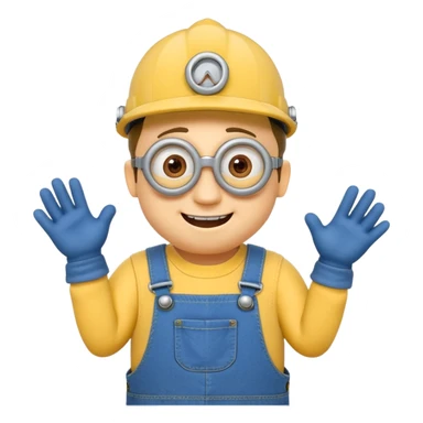 minion listening to music emoji sticker