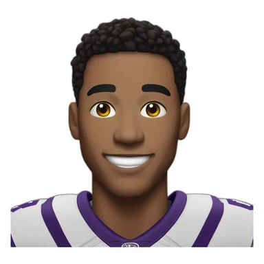 Justin jefferson awesome catch sticker