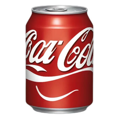 A can of coke sticker