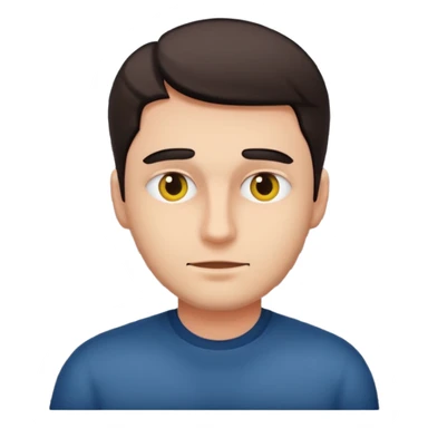 Male peeking through the blinds  sticker