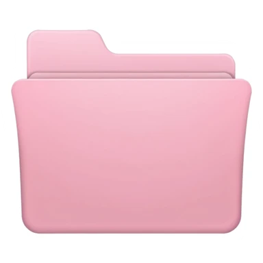 pastel pink empty folder for app icon aesthetic sticker