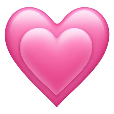 Pink heart that says I love you  sticker