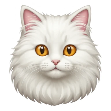 Fluffy cat  sticker